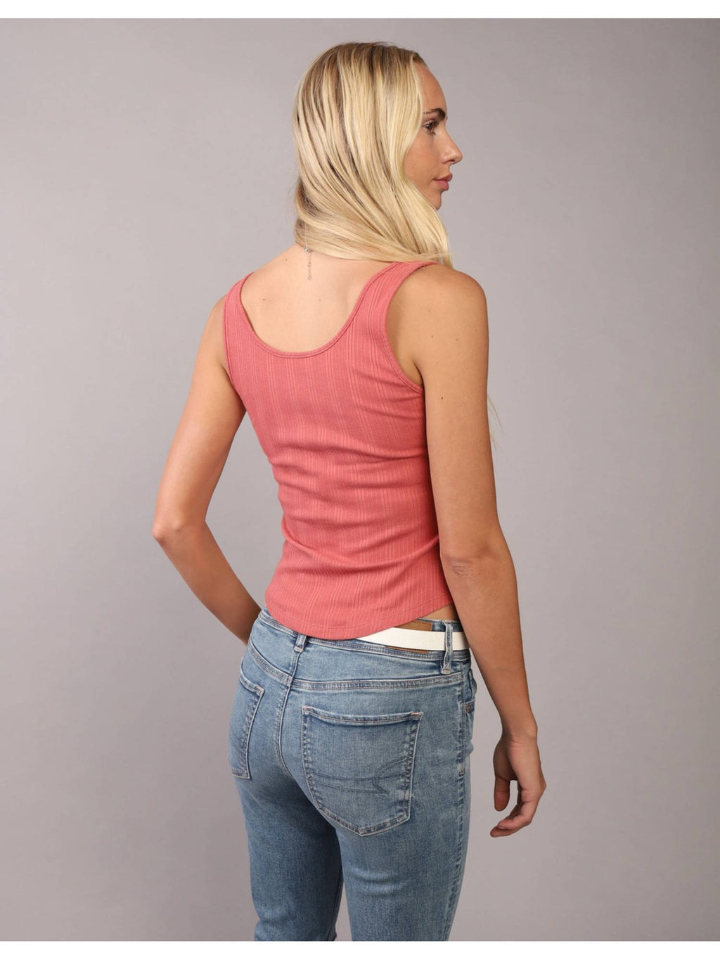 Women Rose Tank Top | TT98 - view 2