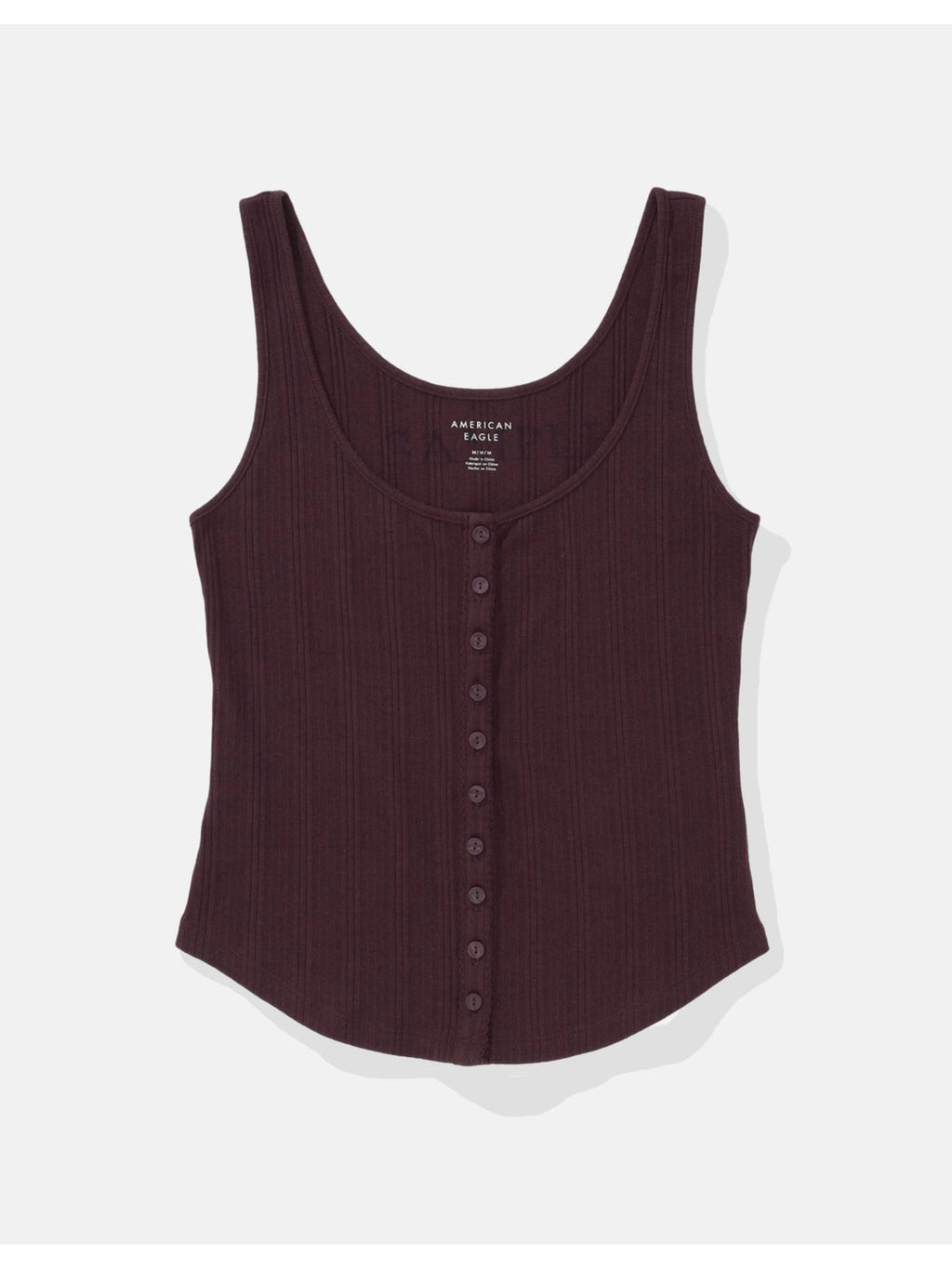 Women Burgundy Tank Top | TT98 - view 3