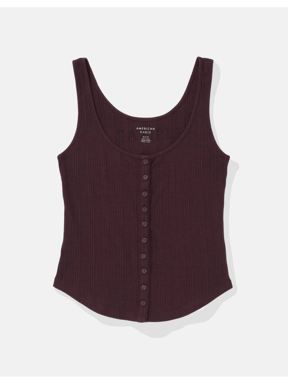 Women Burgundy Tank Top | TT98 - view 3