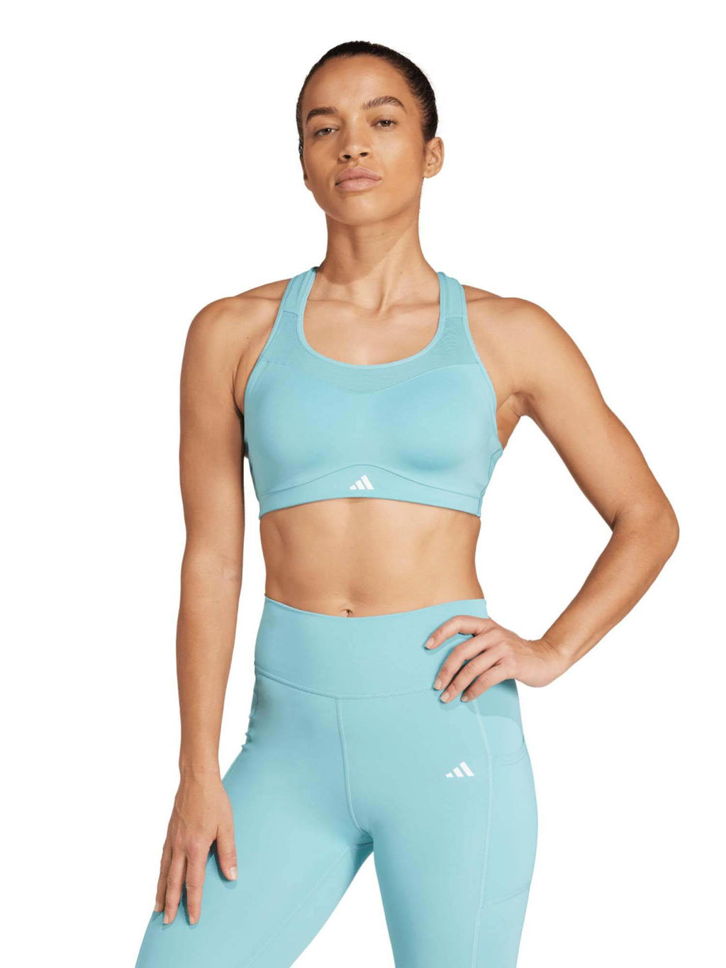 TLRDIM HS BRA Women Turquoise Sports Crisscross Back Bra | sb09 - view 3