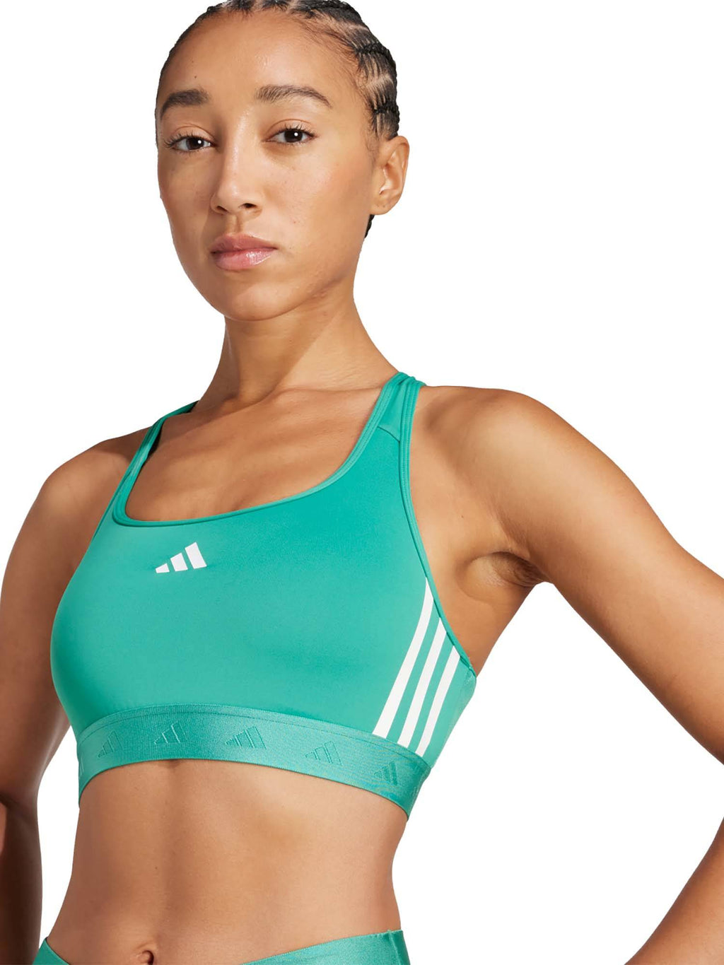 PWR MS HYGLM Women Green Sports Bra | sb09 - view 1