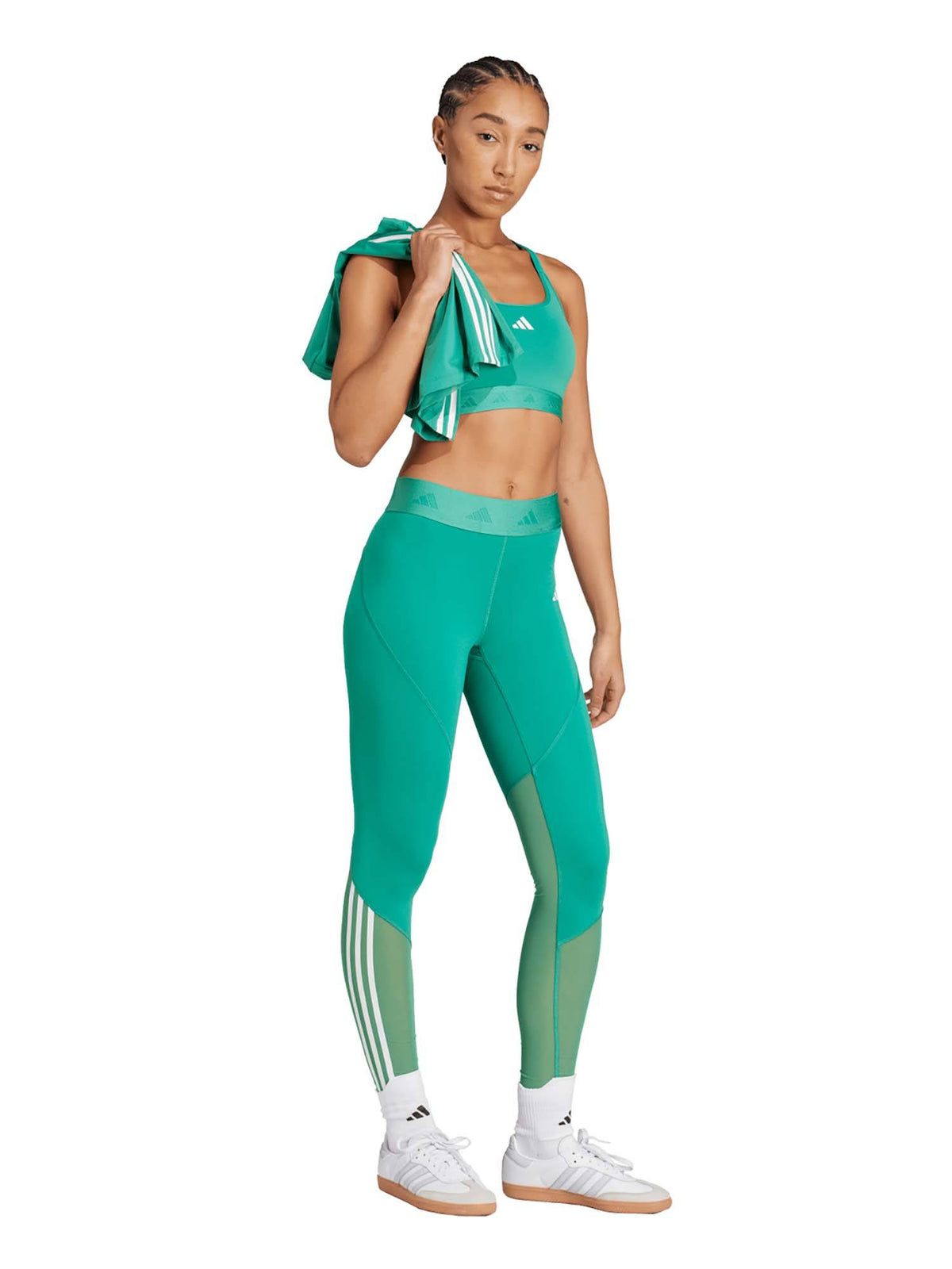 PWR MS HYGLM Women Green Sports Bra | sb09 - view 6