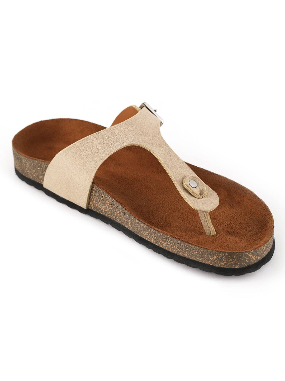 Women Beige Solid Sandals | SD89 - view 1