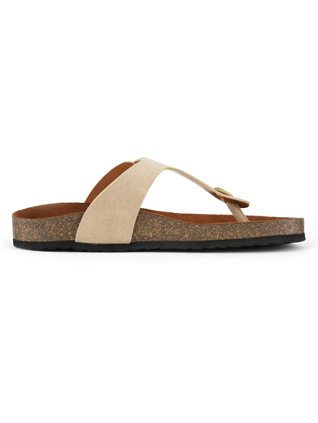 Women Beige Solid Sandals | SD89 - view 2