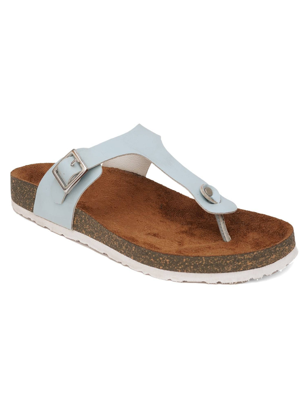 Women Rose Gold Solid Sandals | SD89 - view 9