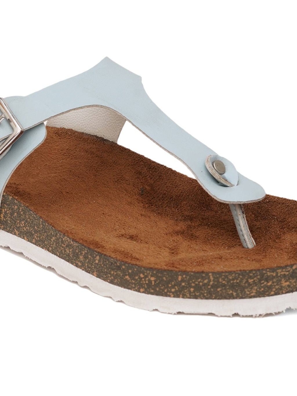 Women Rose Gold Solid Sandals | SD89 - view 12