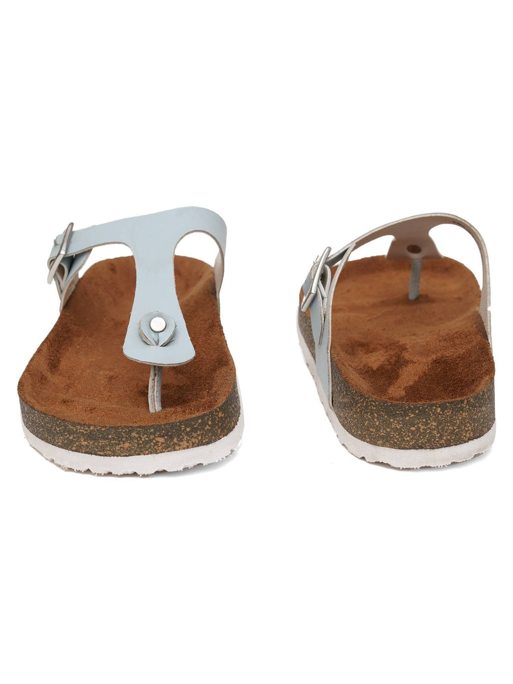 Women Rose Gold Solid Sandals | SD89 - view 14