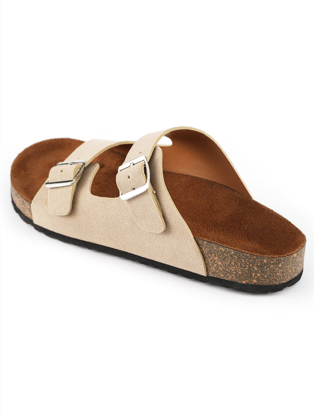Women Beige Solid Sandals | SD89 - view 4