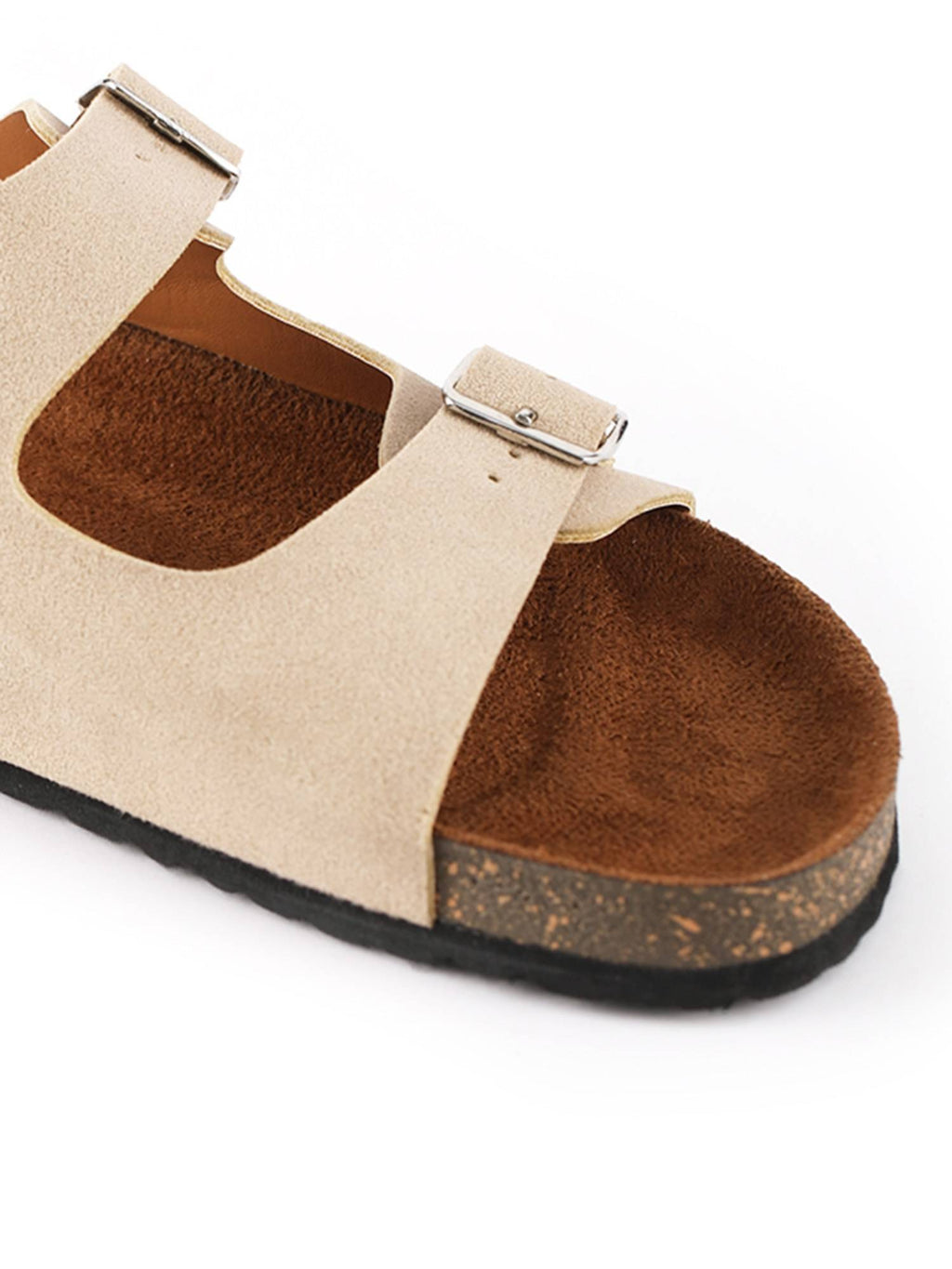 Women Beige Solid Sandals | SD89 - view 5