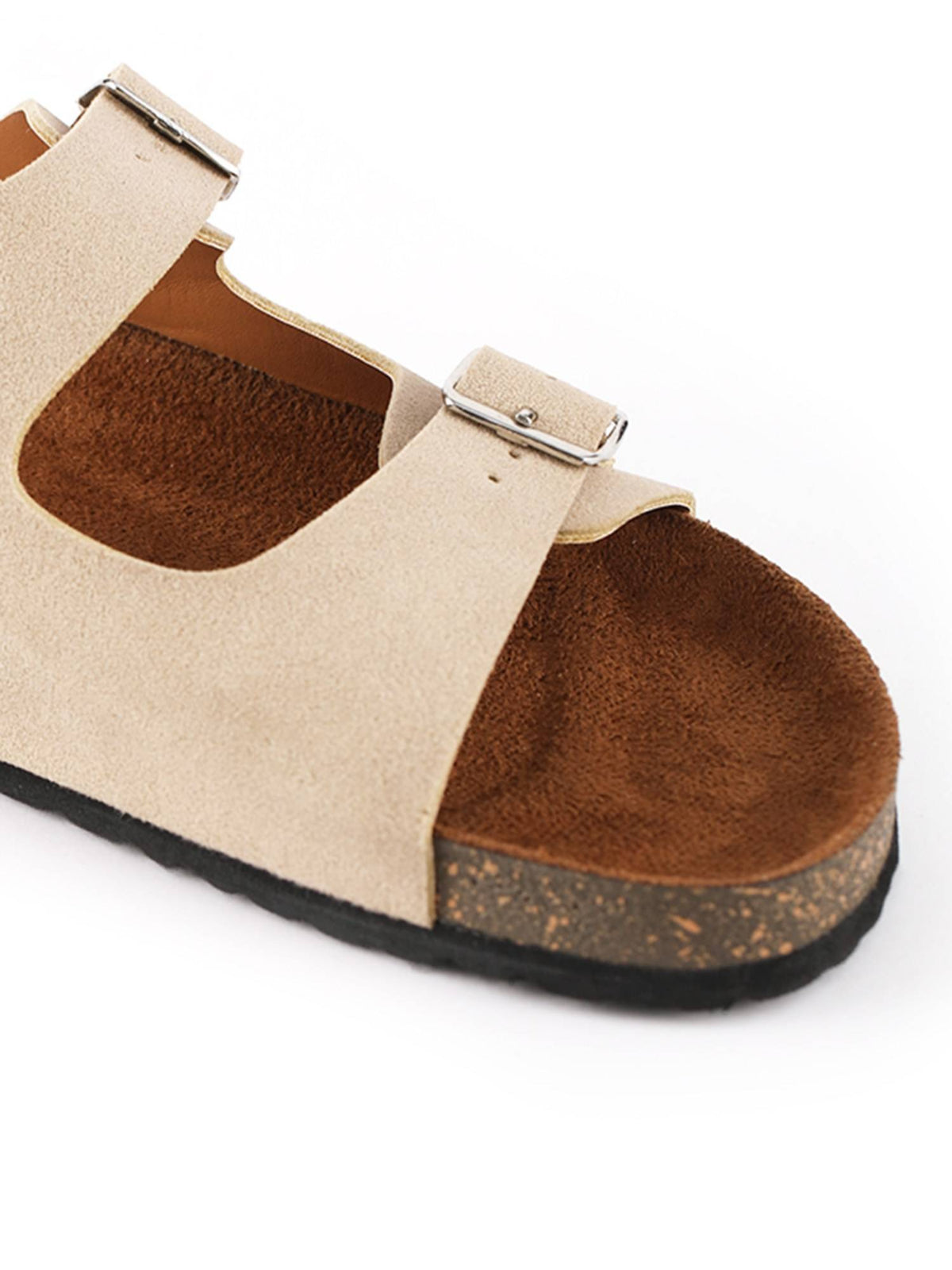 Women Beige Solid Sandals | SD89 - view 5