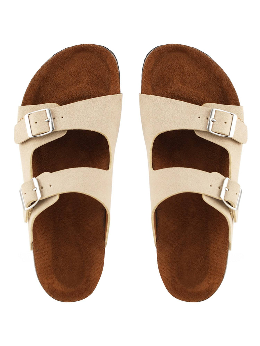 Women Beige Solid Sandals | SD89 - view 7