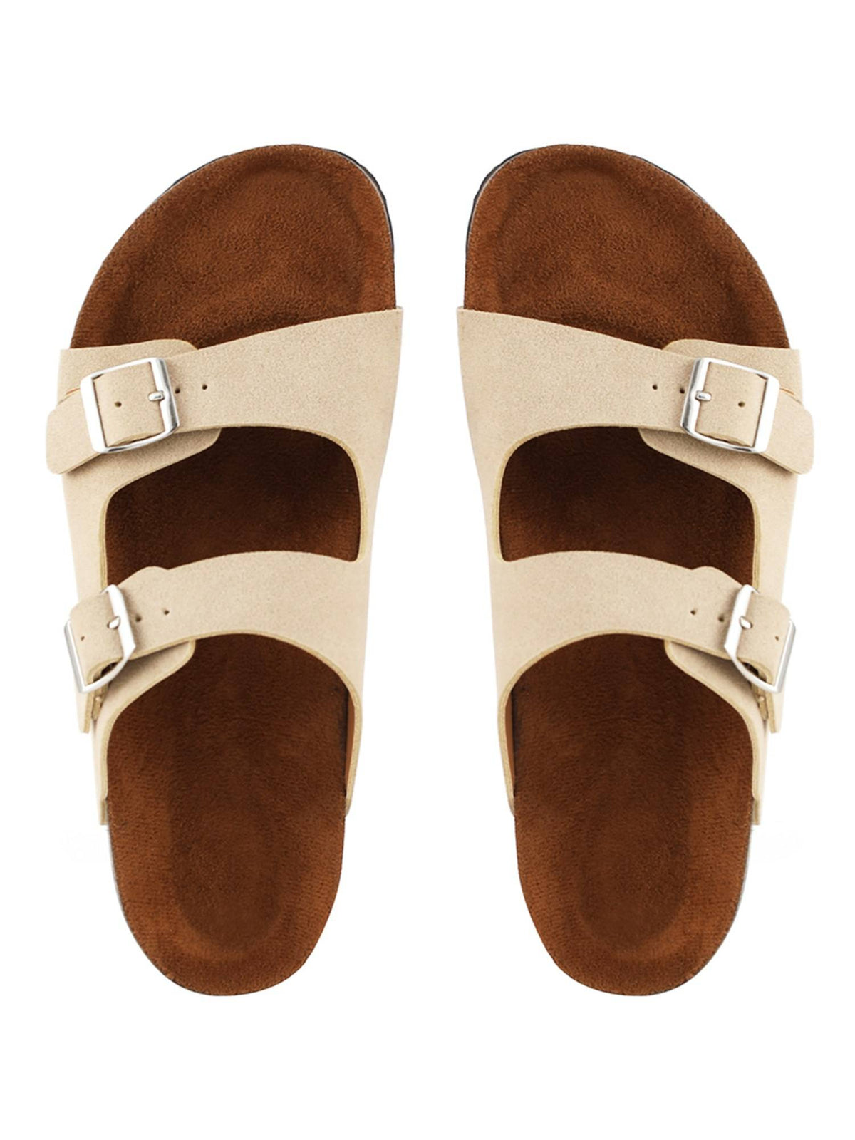 Women Beige Solid Sandals | SD89 - view 7