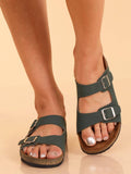 Women Beige Solid Sandals | SD89 - view 22