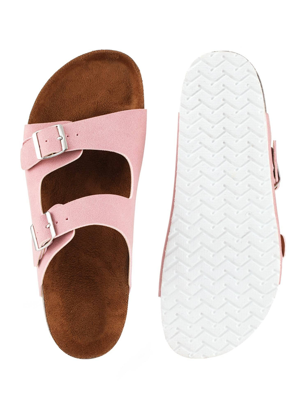 Women Beige Solid Sandals | SD89 - view 13