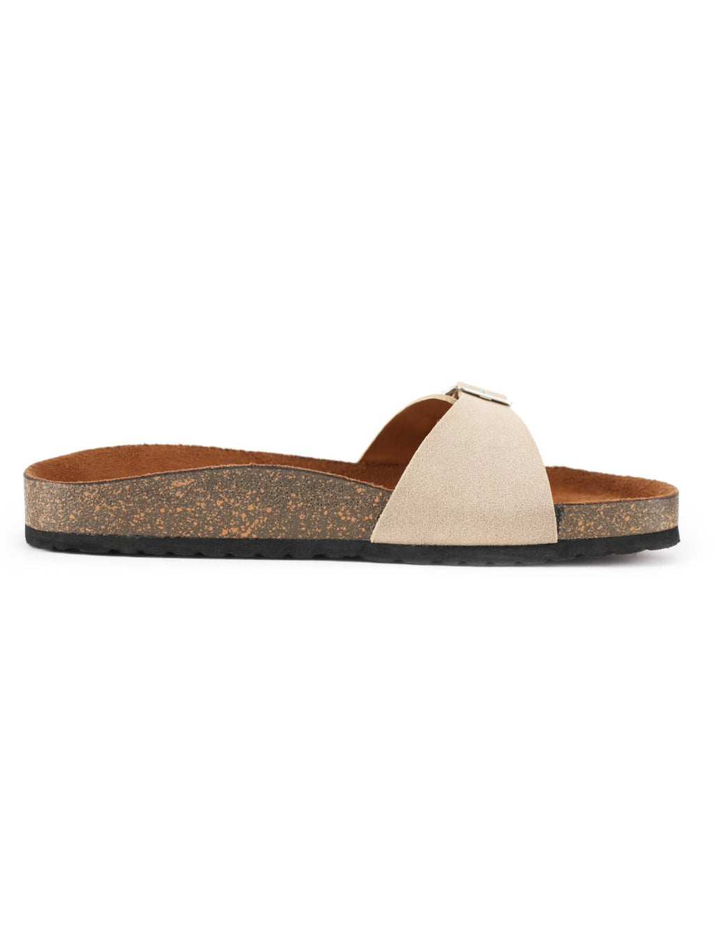Women Beige Solid Sandals | SD89 - view 3