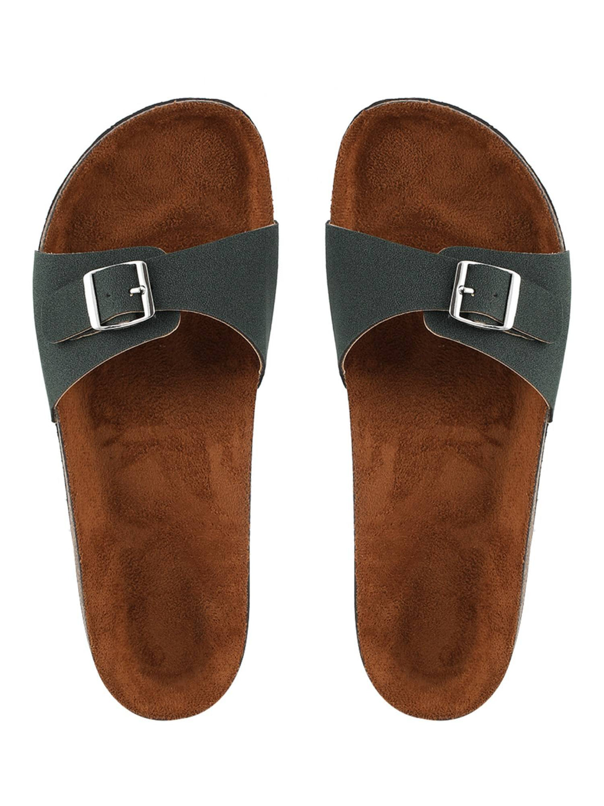Women Beige Solid Sandals | SD89 - view 14