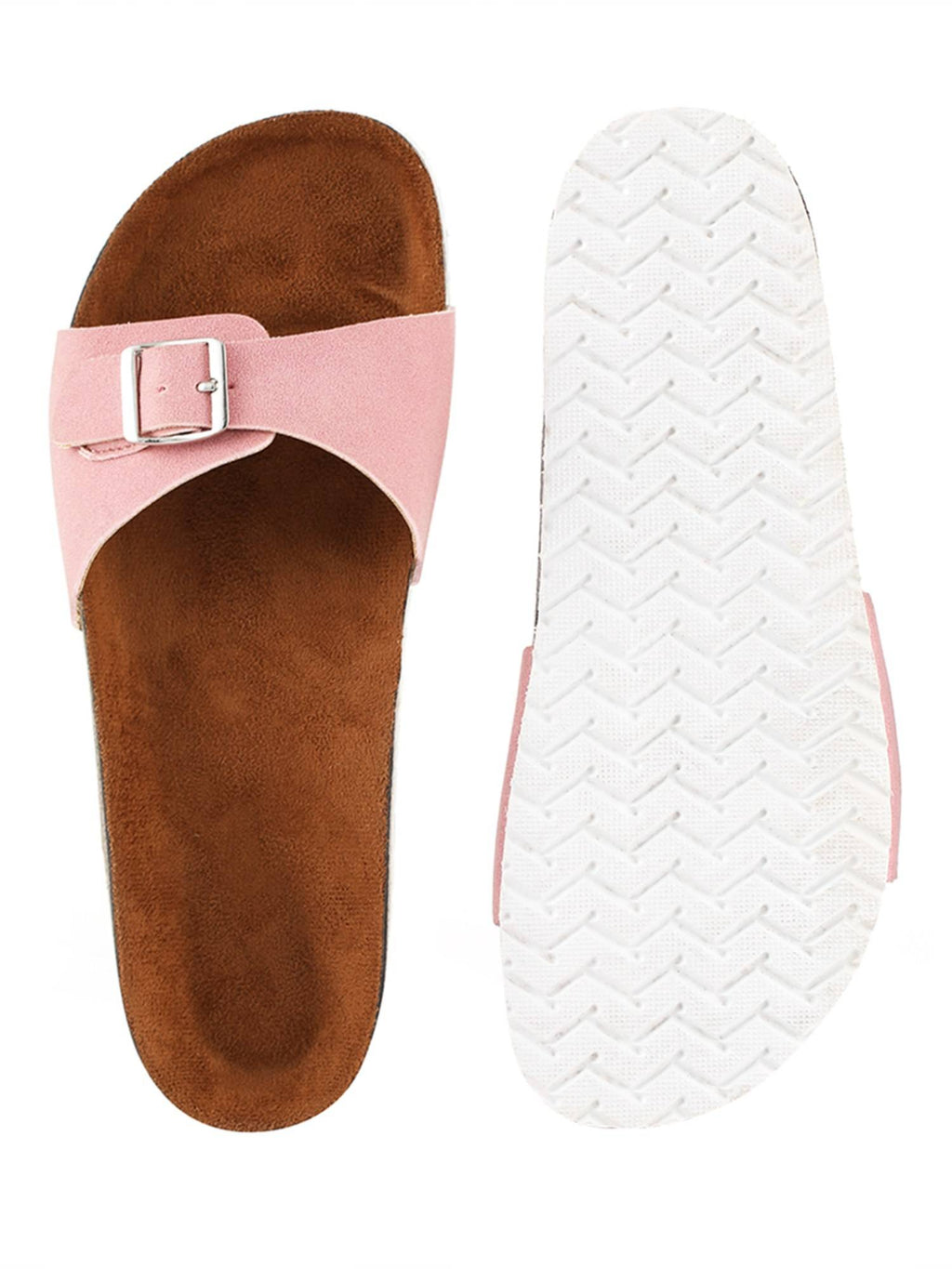 Women Beige Solid Sandals | SD89 - view 20