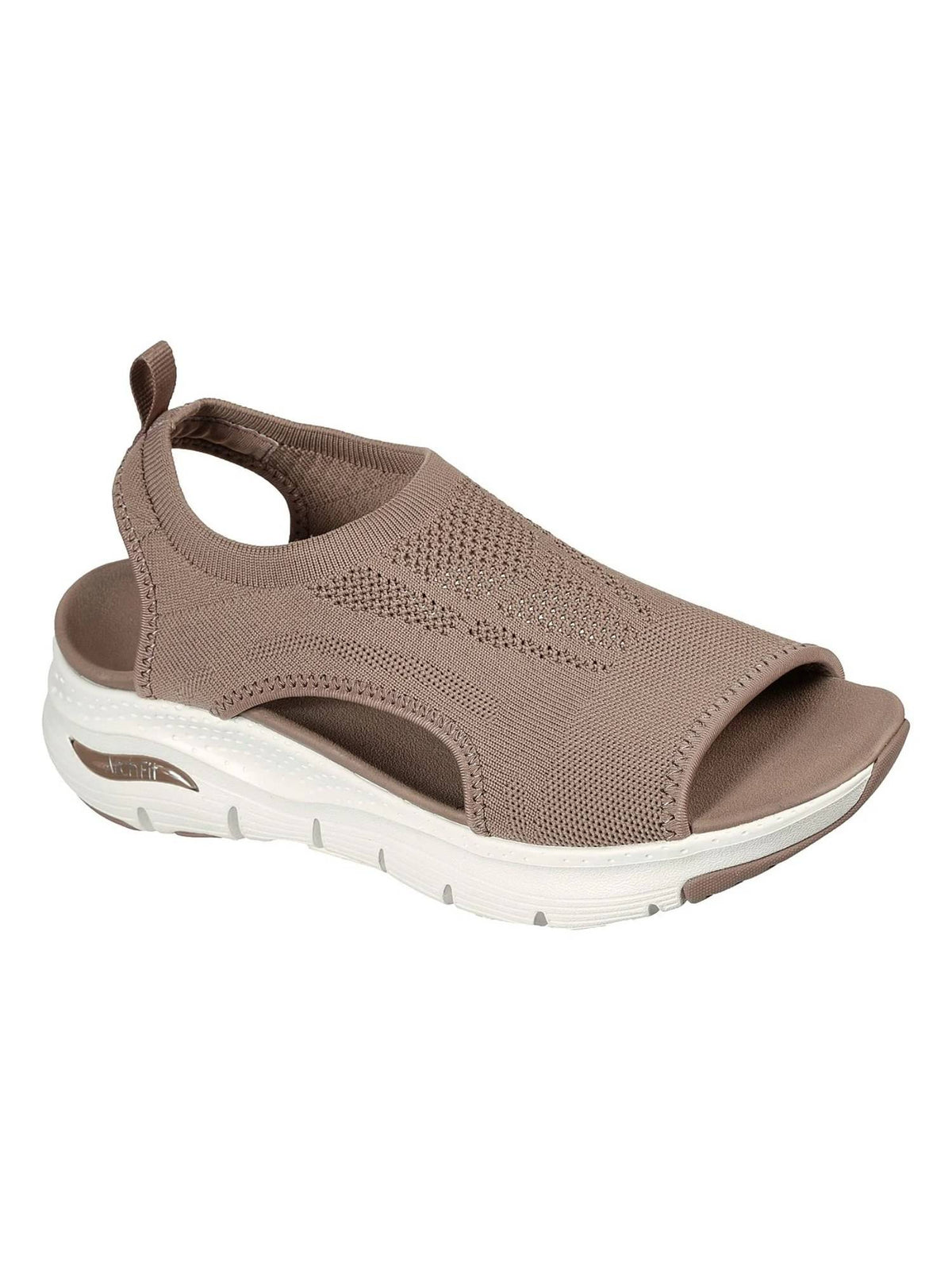 Grey Mesh Rubber Women Sandals | SD89 - view 6