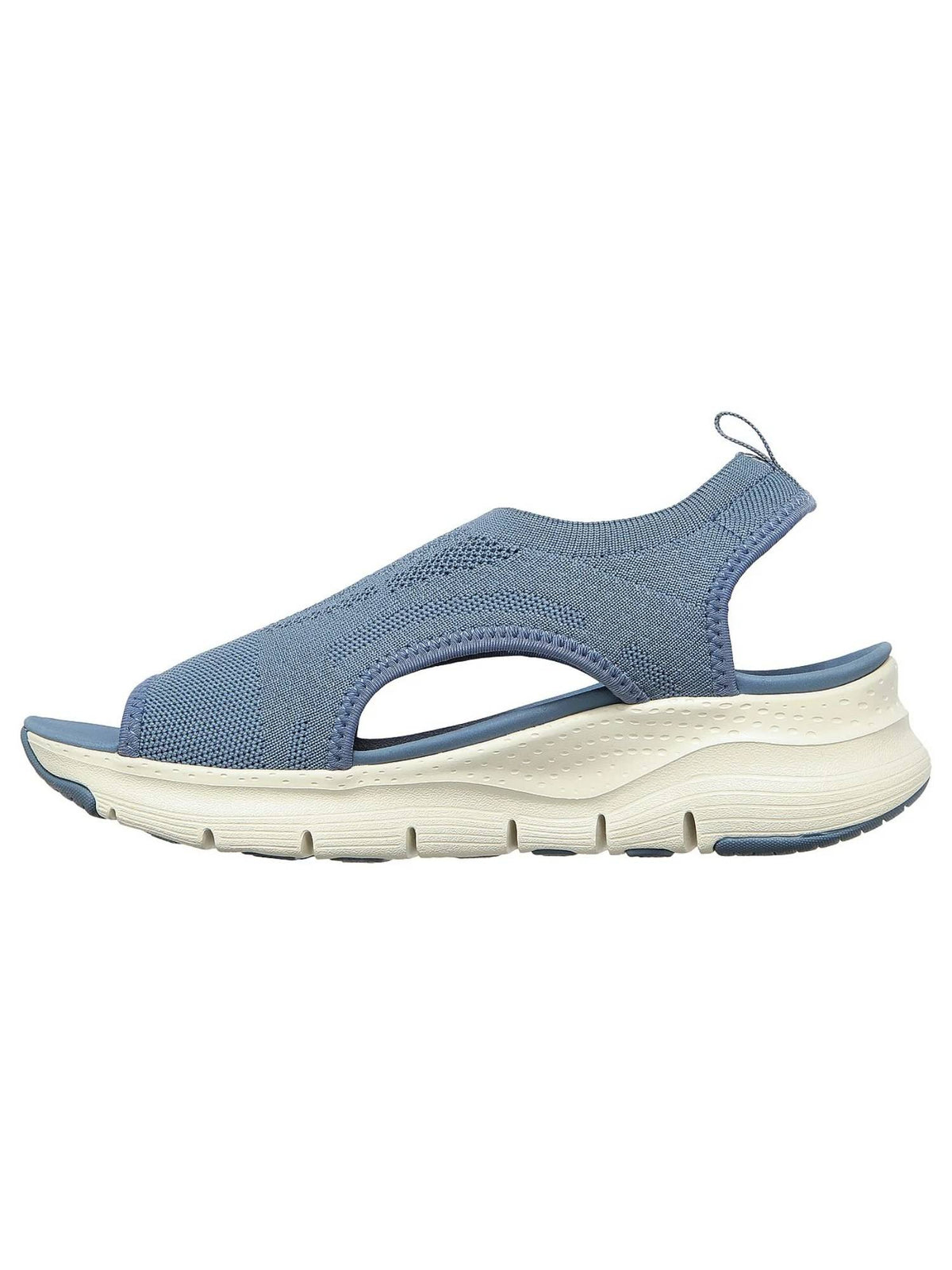 Grey Mesh Rubber Women Sandals | SD89 - view 3