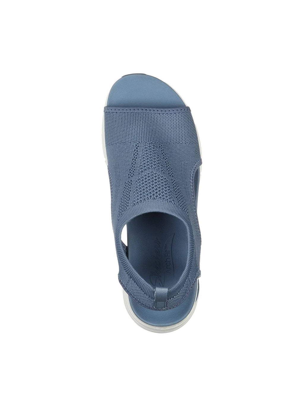 Grey Mesh Rubber Women Sandals | SD89 - view 4