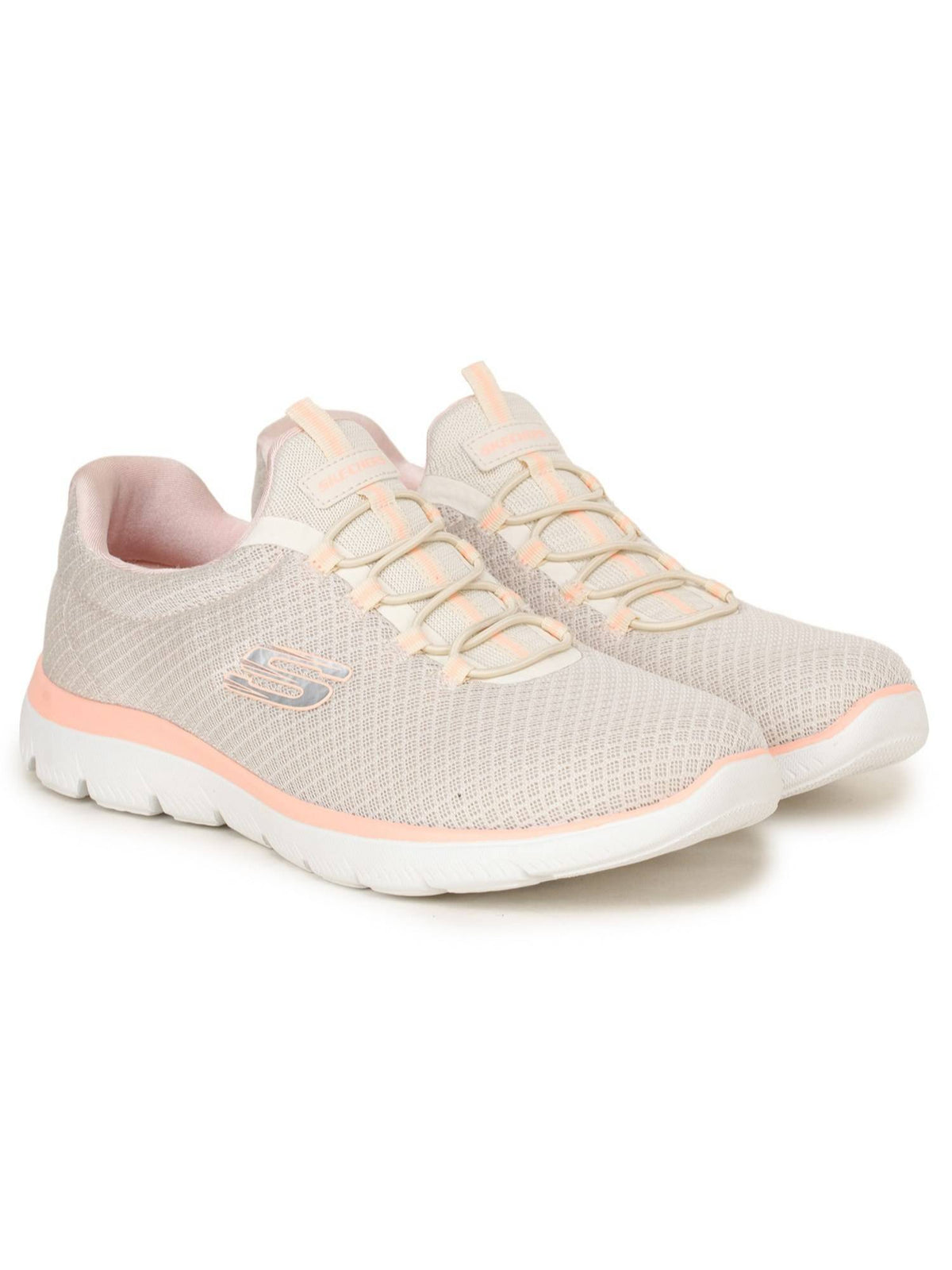Navy Blue Mesh Rubber Women Running Shoes | SH9 - view 1