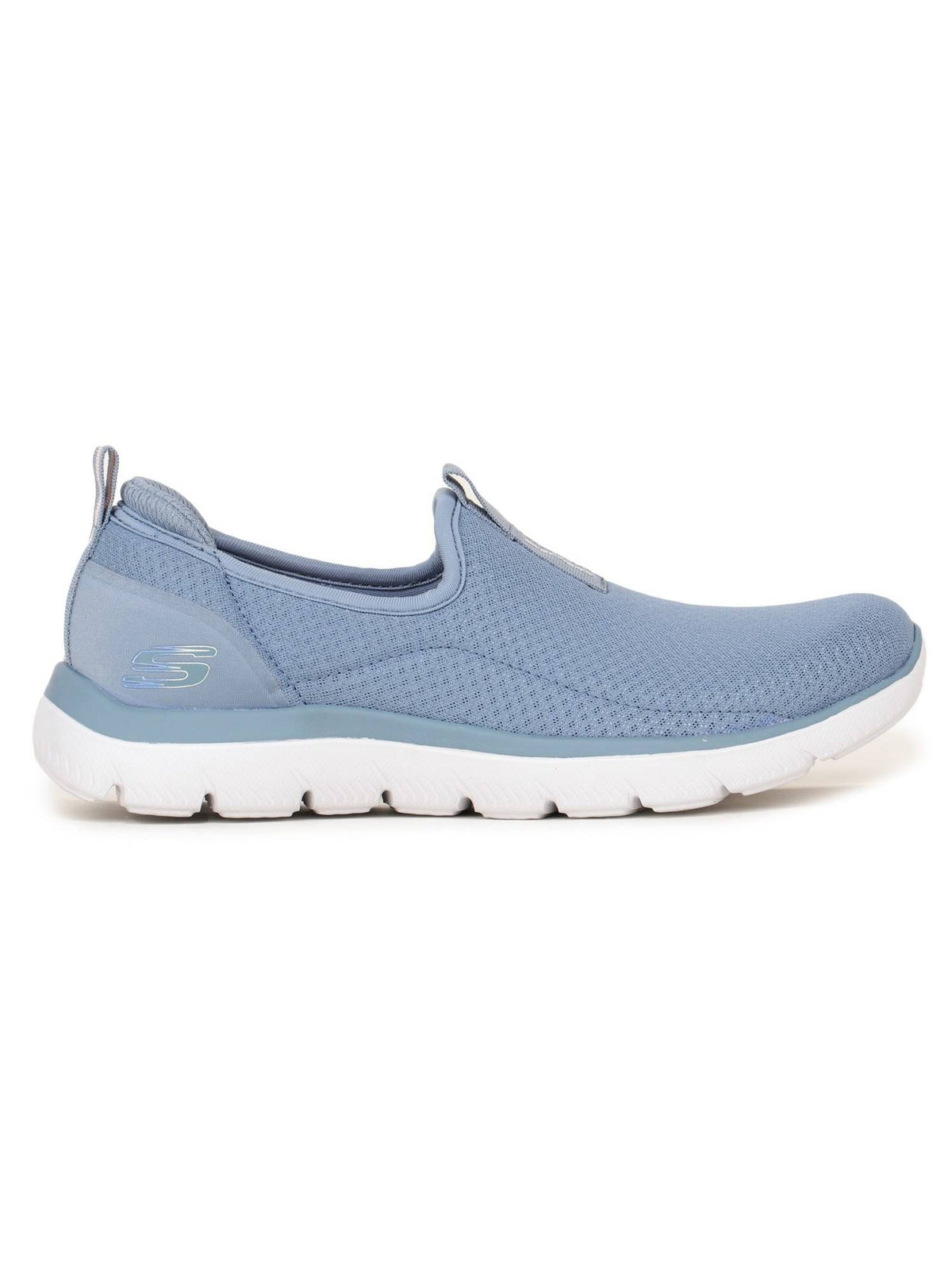 Blue Mesh Rubber Women Running Shoes | SH9 - view 2