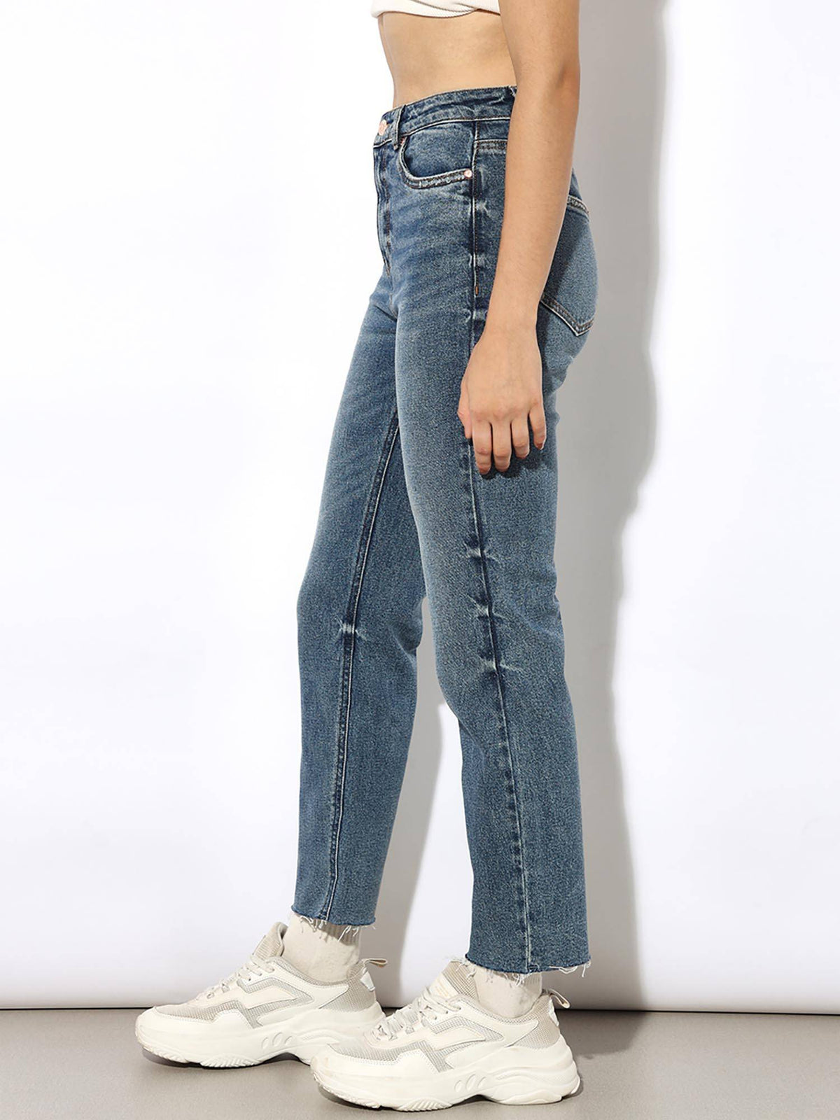 Blue Straight Fit Jeans | ST23 - view 5