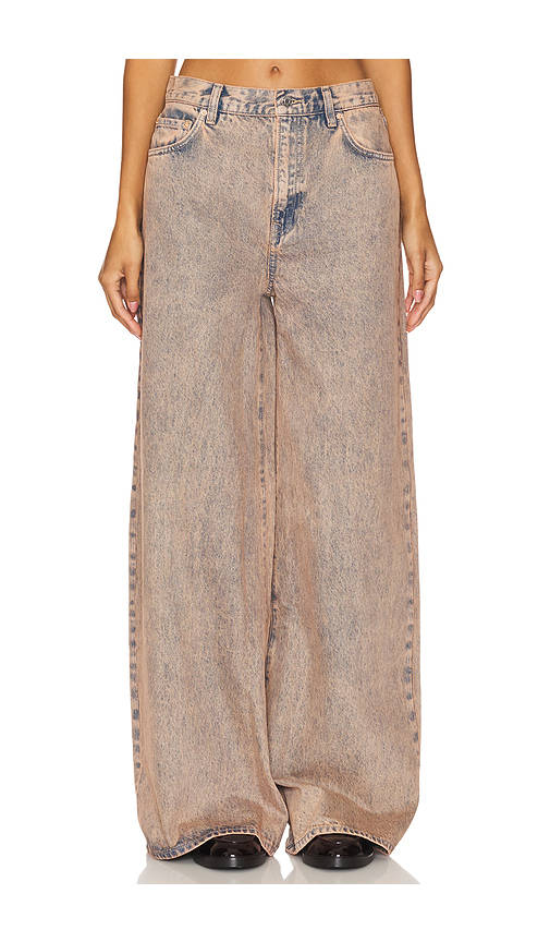 Luna Mid Rise Baggy Wide Leg | BG78 - view 1