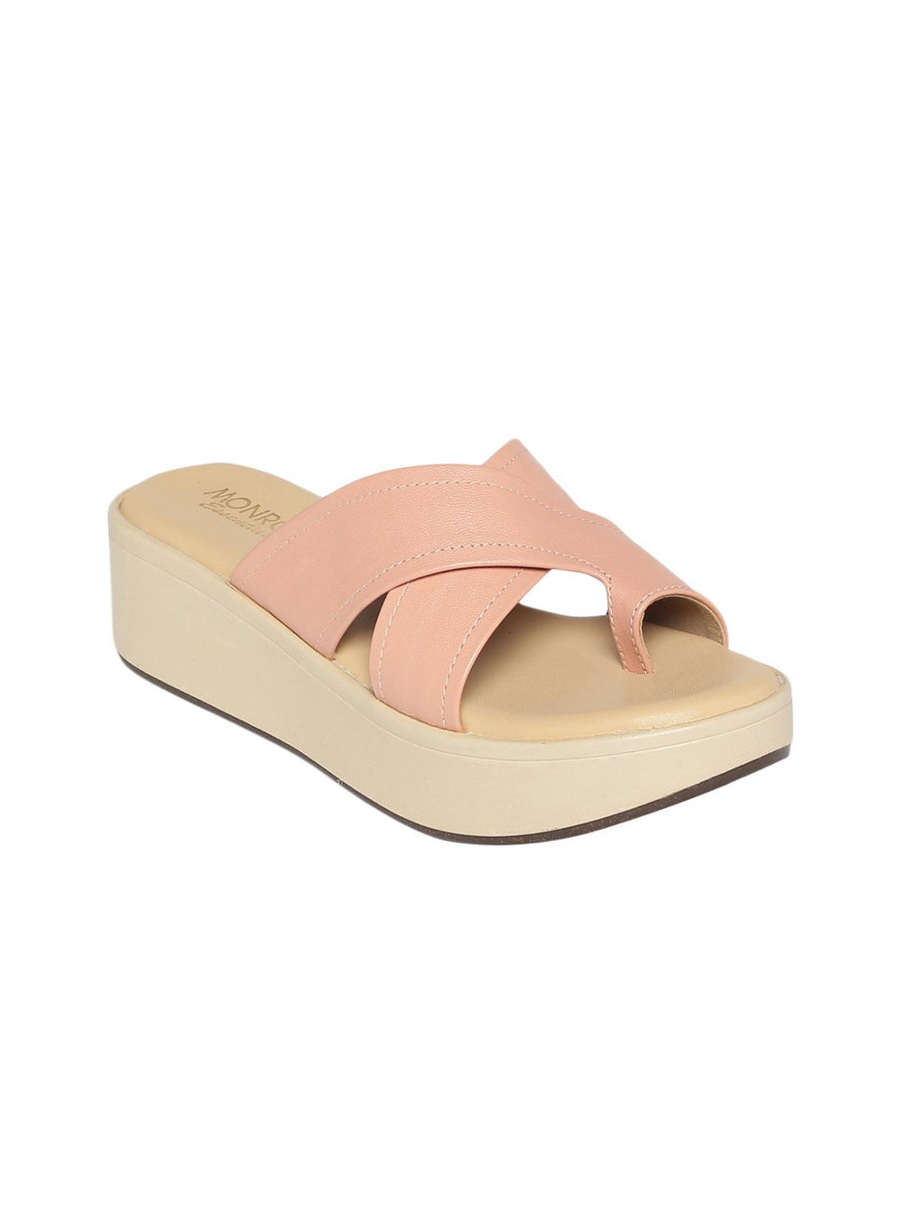Solid Yellow Wedges Heels | H78 - view 10