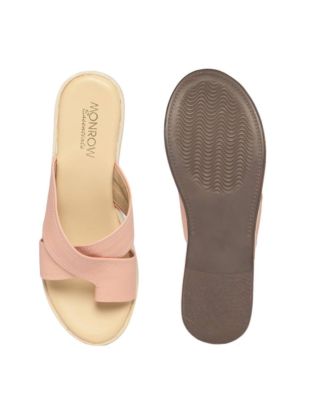 Solid Yellow Wedges Heels | H78 - view 14