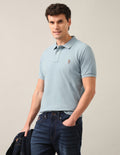 Solid Slim Fit Polo Shirt USP0