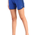 Gym & Running Shorts For Women (Blue Dots) S54