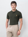Solid Slim Fit Polo Shirt USP0