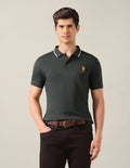 Solid Slim Fit Polo Shirt USP0