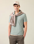 Vertical Striped Slim Fit Polo Shirt USP0