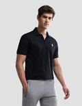 Solid Slim Fit Active Polo Shirt USP0