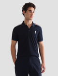 Solid Slim Fit Active Polo Shirt USP0