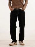 Solid Anti Fit Denim Jeans | Black