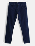 Vintage Skinny Crop Jeans | Dark Blue