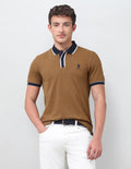 Solid Slim Fit Polo Shirt USP0