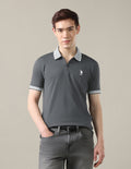 Solid Slim Fit Polo Shirt USP0