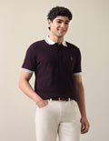 Solid Slim Fit Polo Shirt USP0