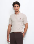 Textured Slim Fit Polo Shirt USP0