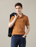 Solid Slim Fit Polo Shirt USP0