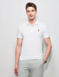 Solid Slim Fit Polo Shirt USP0