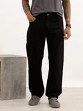 Solid Anti Fit Denim Jeans | Black
