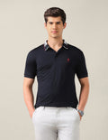 Solid Slim Fit Polo Shirt USP0