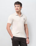 Solid Slim Fit Polo Shirt USP0