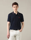 Solid Slim Fit Polo Shirt USP0