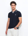 Solid Slim Fit Polo Shirt USP0